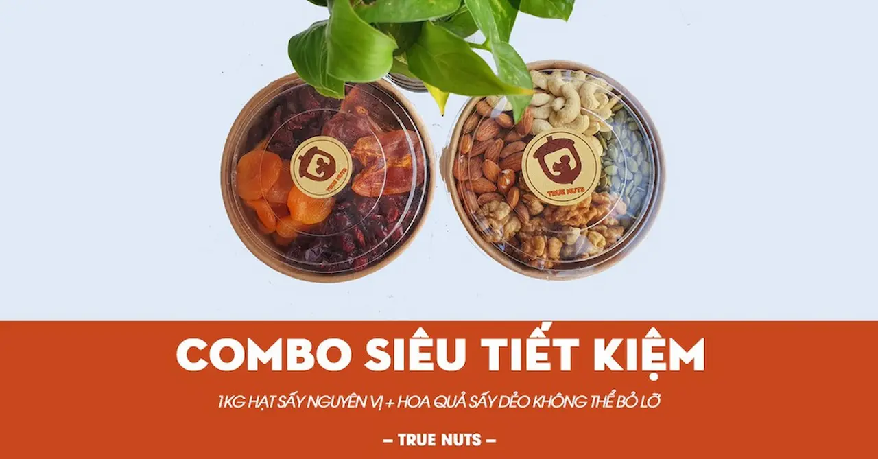 True Nuts 1 Cửa Hàng Trái Cây Sấy, Các Loại Đậu & Hạt, Bánh Quy Mặn & Thức Ăn Nhẹ  Từ Mariani, Macca Đăklăk, O.nature & Nhiều Hơn Nữa Thoả Thích Mua Sắm Với Giá Tốt