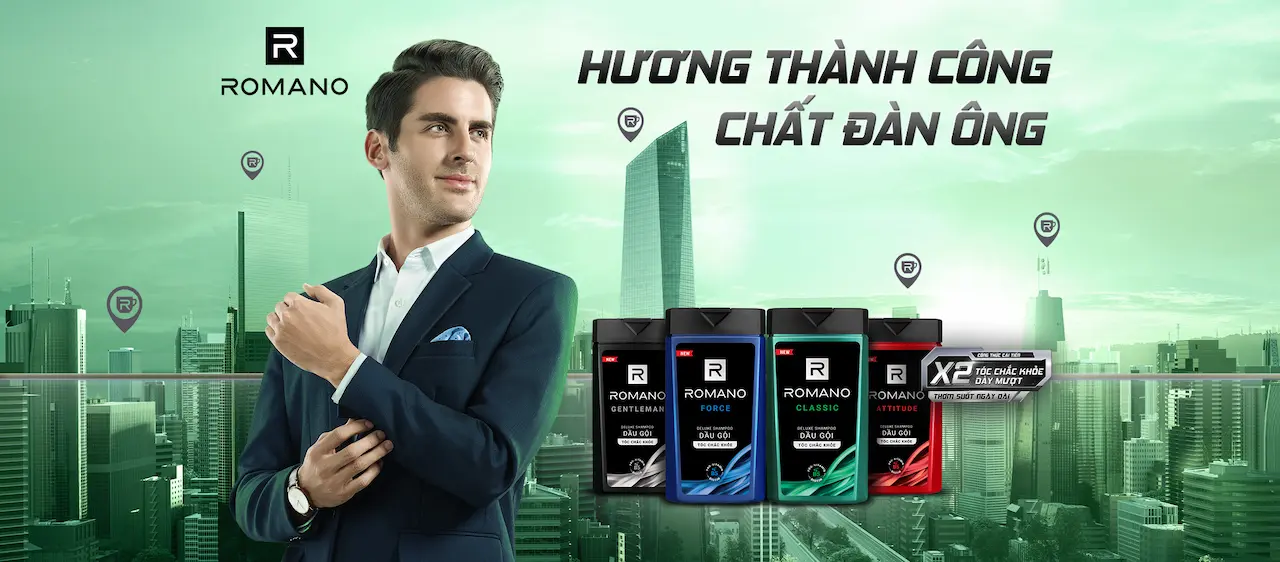 Romano Vip Với Chất Hương Đẳng Cấp Và Công Nghệ Platinum Độc Đáo Sẽ Tiếp Thêm 1 Cảm Hứng Bứt Phá Năm Mới Cho Hàng Triệu Người Đàn Ông Việt!