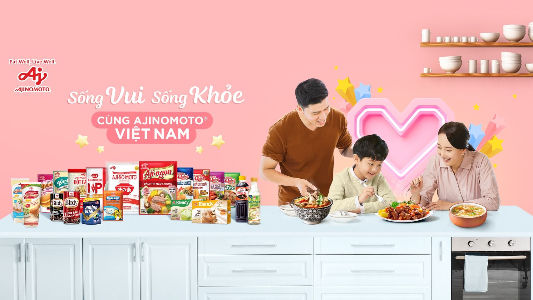 Ajinomoto Việt Nam Đang Có Hơn 35 Chủng Loại Sản Phẩm Thực Phẩm Được Giới Thiệu Rộng Rãi Trên Toàn Quốc Với Các Thương Hiệu Được Nhiều Người Tiêu Dùng Tin Yêu Như Bột Ngọt Aji-no-moto®, Hạt Nêm Aji-ngon®, Gia Vị Nêm Sẵn Aji-quick®, Xốt Mayonnaise Aji-mayo®, Nước Tương “phú Sĩ”, Giấm Gạo Lên Men