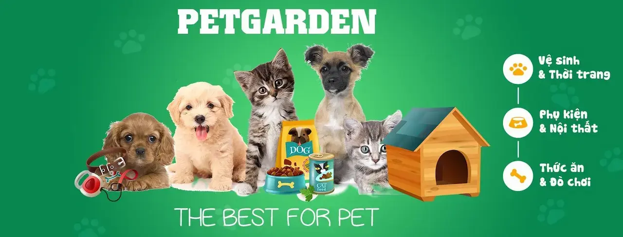 Petgarden 1 Cửa Hàng Chuyên Cung Cấp Các Vật Phẩm Dành Cho Thú Cưng Với Giá Thành Hợp Lý, Sản Phẩm Chất Lượng