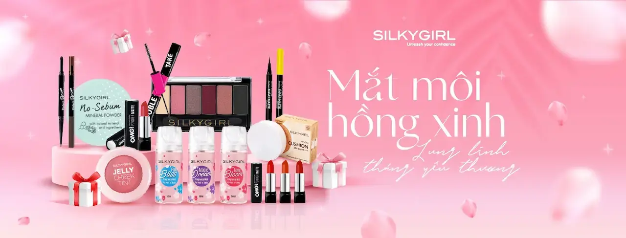 Silkygirl Là 1 Thương Hiệu Nổi Tiếng Của Singapore Với Các Dòng Mỹ Phẩm, Nước Hoa, Sản Phẩm Chăm Sóc Tóc Và Sản Phẩm Chăm Sóc Cá Nhân Khác.