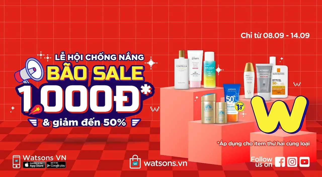 Ghé Watsons Để Dưỡng Da Body Mùa Thu Ngay Cùng Mức Giá Ưu Đãi Chỉ 699 Với Số Lượng Có Hạn Nhé!