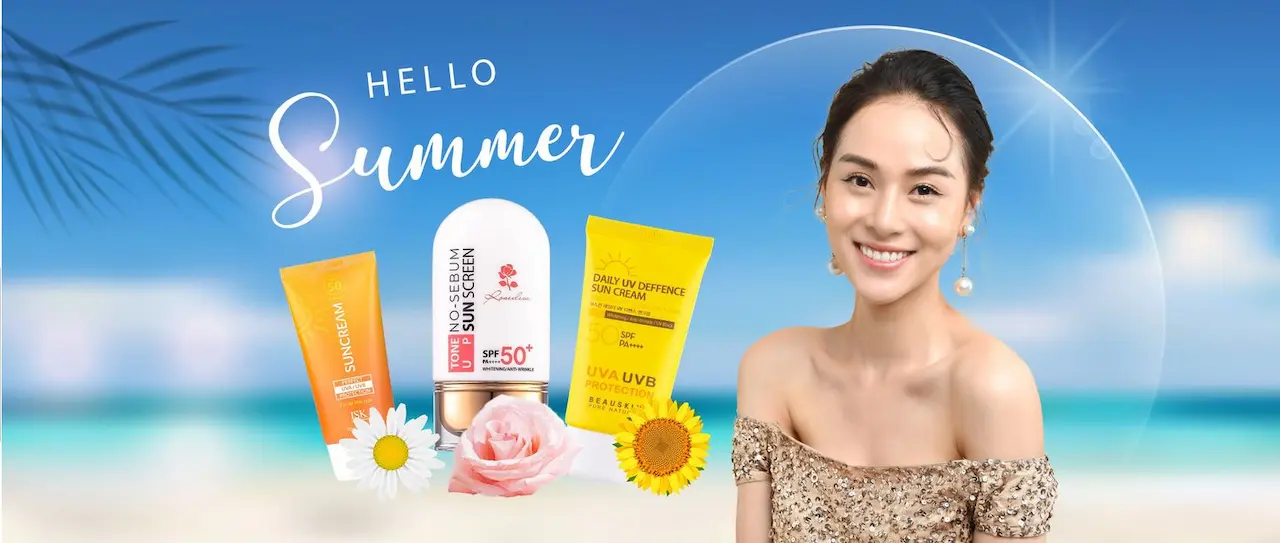 Kem Chống Nắng Beauskin Rosedew Toneup No-sebum Sunscreen 3in1: Ngừa Nám – Kiềm Dầu – Nâng Tone Có Xuất Xứ Từ Hàn Quốc, Dành Cho Mọi Loại Da. “Mai-đẹt-ti-ni” Của Mọi Cô Gái Đây Rồi!