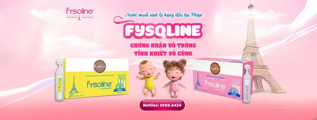 Chỉ Với 1 Ống Nước Muối Sinh Lý Fysoline Nhỏ Vệ Sinh 2 Lần Mỗi Ngày, Đôi Mắt Chiếc Mũi Của Con Sơ Sinh Sẽ Được Bảo Vệ Trước Mọi Tác Nhân Có Hại Ngoài Môi Trường (Bụi Mịn, Virus, Vi Khuẩn,…)