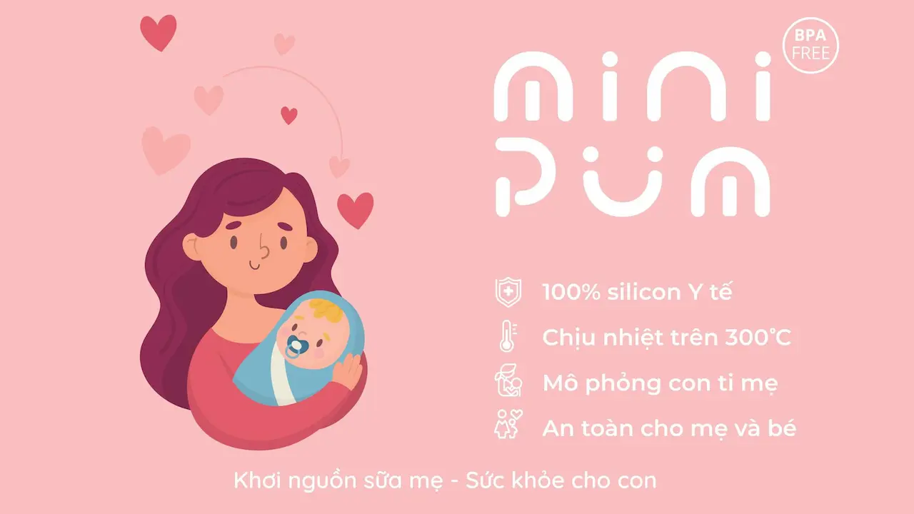 Mini Pum Thương Hiệu Phễu Kích Sữa Silicon Đạt Chứng Nhận Fda Hoa Kỳ Bán Chạy Số 1 Việt Nam