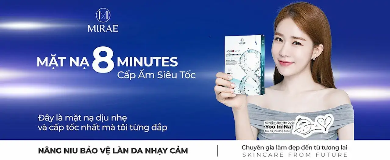 Mirae Chính Hãng Mặt Nạ Và Sản Phẩm Dưỡng Da MIRAE 1 Thương Hiệu Đài Loan Với Công Nghệ Hàn Quốc