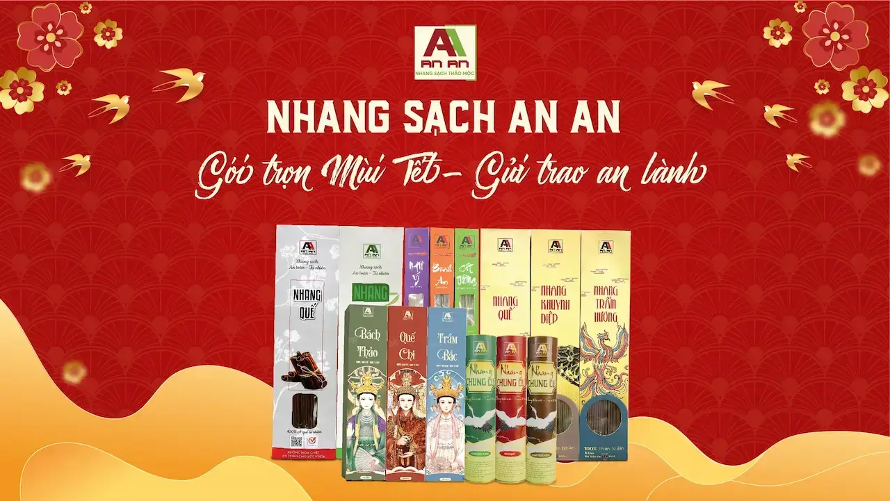 Nhang An An Đa Dạng Kích Thước 23cm – 30cm – 40cm, Đặc Biệt Phù Hợp Cho Tất Cả Không Gian Thờ Cúng, Đặc Biệt Không Gian Nhỏ Hẹp, Căn Hộ Có Diện Tích Nhỏ Hay Phòng Máy Lạnh Kín