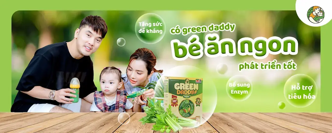 Green Daddy Sữa Rau Xanh Hữu Cơ Formula 1 Bí Quyết Bảo Vệ Hệ Tiêu Hóa Khỏe Mạnh Là Dòng Sản Phẩm Hoàn Hảo Kết Hợp Giữa Các Nguyên Liệu Sữa Bột Nhập Khẩu New Zealand. Cùng Các Tinh Chất Rau Xanh Hữu Cơ Như: Bông Cải Xanh, Rau Cải Bó Xôi,…