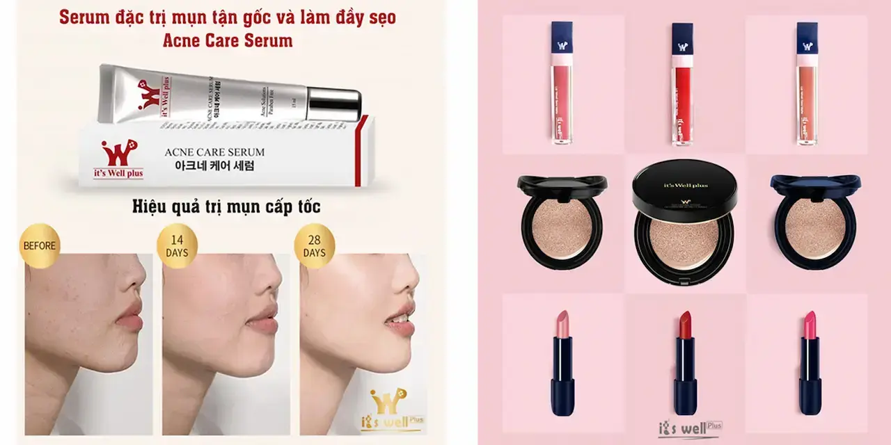 It Well plus Là Các Sản Phẩm Son Thỏi, Sữa Rửa Mặt, Kem Nền Bb & Cc Cream Được Làm Từ Các Thành Phần 100% Thiên Nhiên Tự Hào Khi Đã Tạo Ra Được Sản Phẩm Làm Đẹp Tốt Nhất Và Tinh Khiết Nhất.
