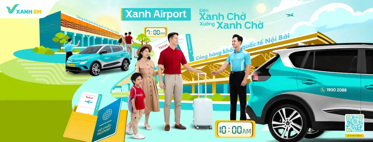 Xanhsmofficial Dịch vụ di chuyển bằng xe điện đầu tiên tại Việt Nam, mang đến trải nghiệm dịch vụ 5 sao