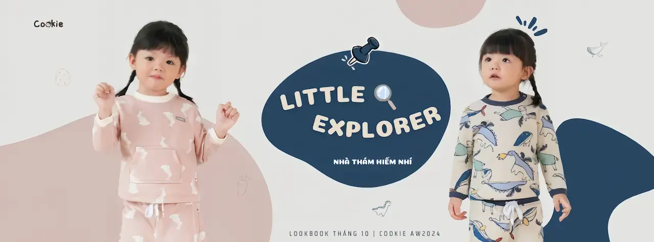 Cookie Babywear 1 Thương hiệu thời trang sơ sinh & trẻ em Made_in_Vietnam Vốn thấp – Chiết khấu cao – Hợp tác bền vững